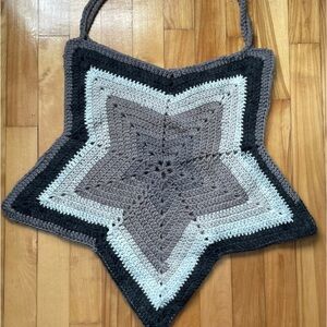 Crochet star bag